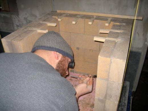 More cleaning. The work was impeccably done.